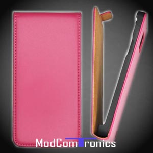 Forcell Tasche slim vertikal rosa für Iphone 5